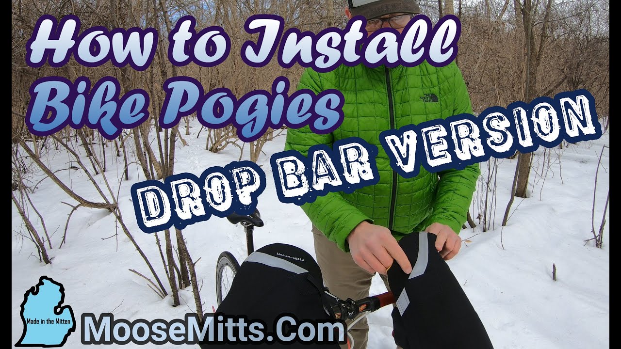 How to Install Drop Bar Moose Mitts
