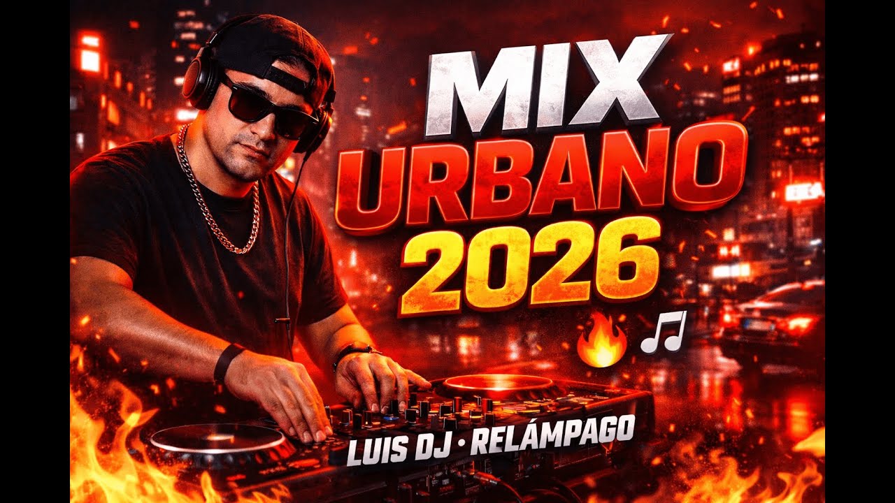 🔥 MIX URBANO 2026 🔥 Reggaetón & Urbano Club | Luis DJ – Relámpago