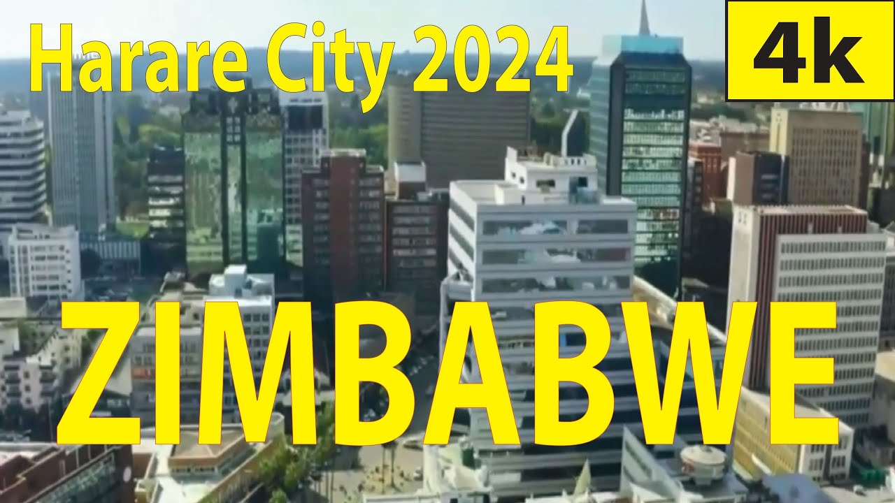 Harare City 2024 , Zimbabwe 4K By Drone