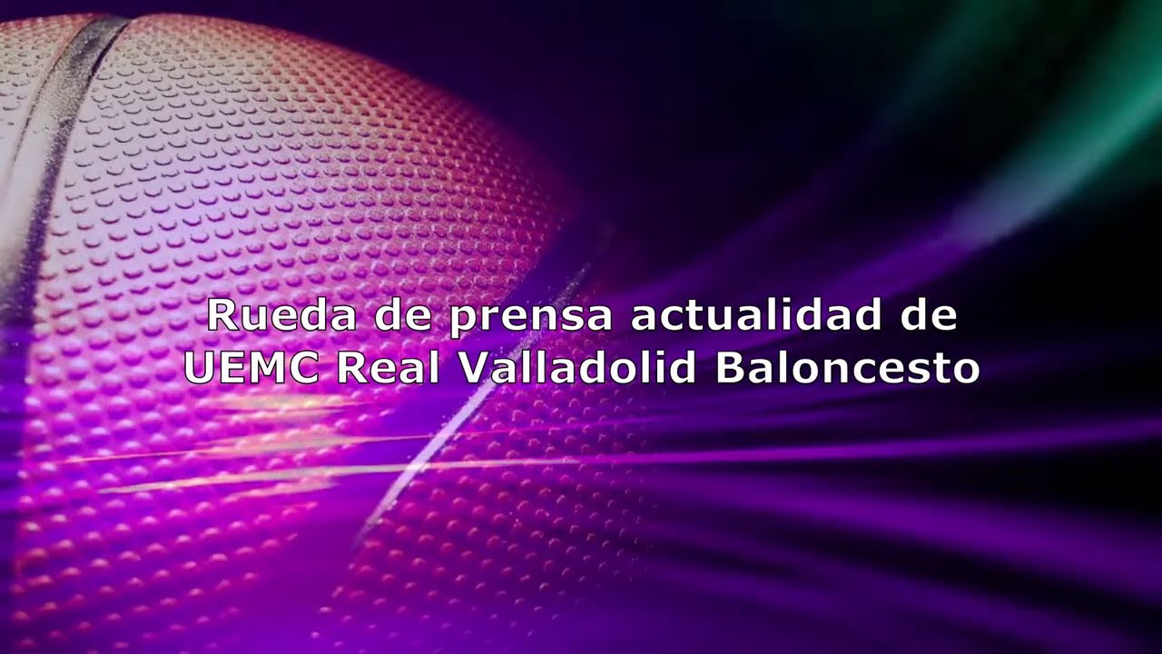 Rueda de prensa actualidad del UEMC Real Valladolid 