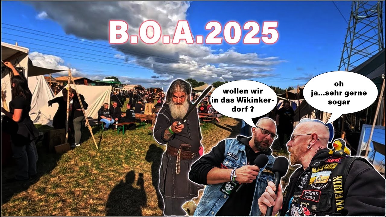 B.O.A 2025 Teil 2 die wilden Interviews  mit Krami und Marc