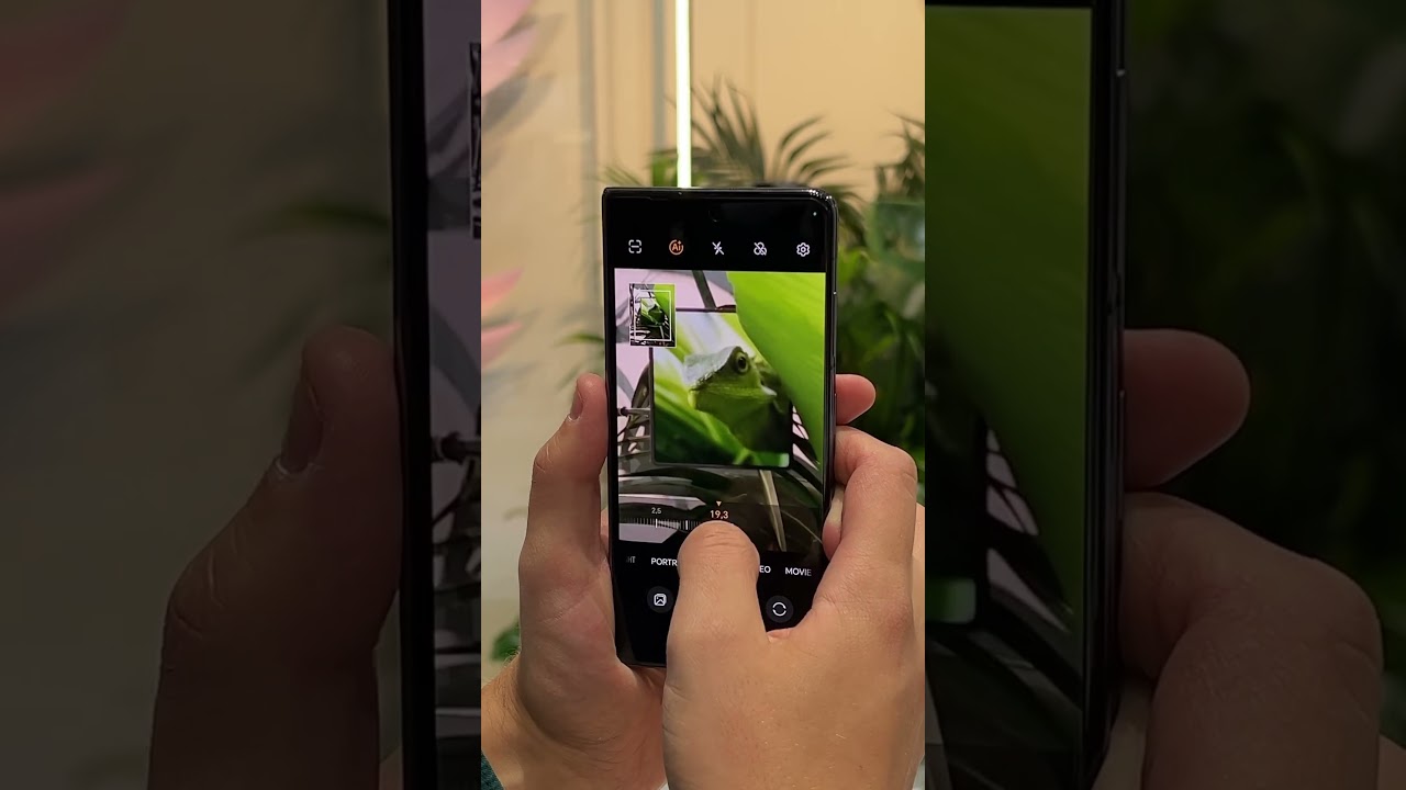 Zoom Test Honor Magic V2 Foldable #honormagicv2