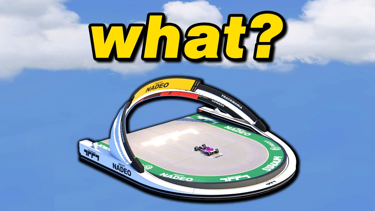 The Trackmania Campaign with Only ONE Block
