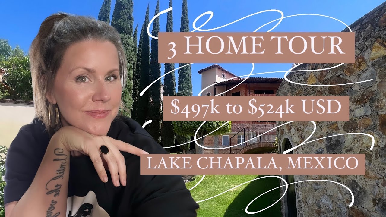 Home Tour $497k to $524k - Real Estate in Lake Chapala, Mexico