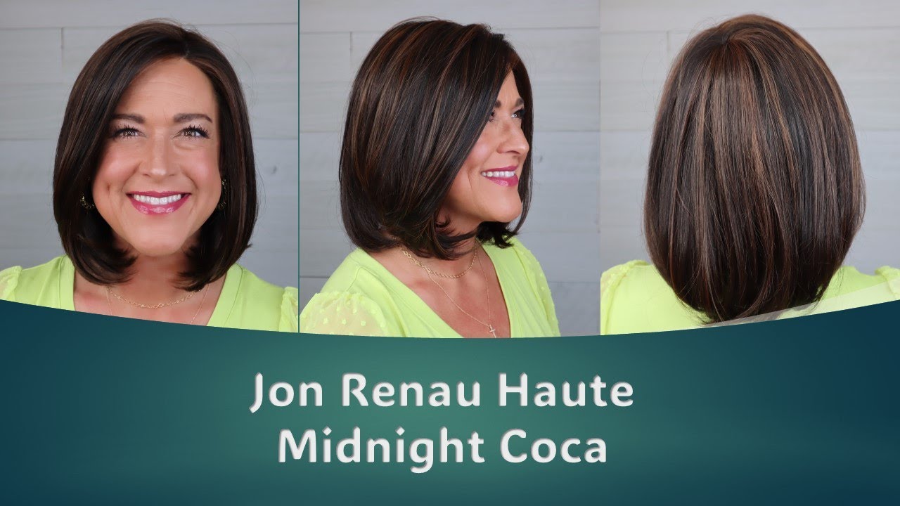 Jon Renau Haute в цвете Midnight Cocoa FS4/33/30A | Термостойкий классический синтетический парик...