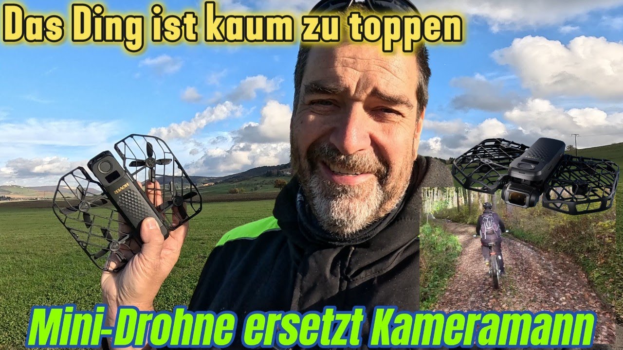 Besser geht es nicht mehr, oder? ‼️Filmen mit der intelligenten Hover Drohne‼️ Was kann das Teil?