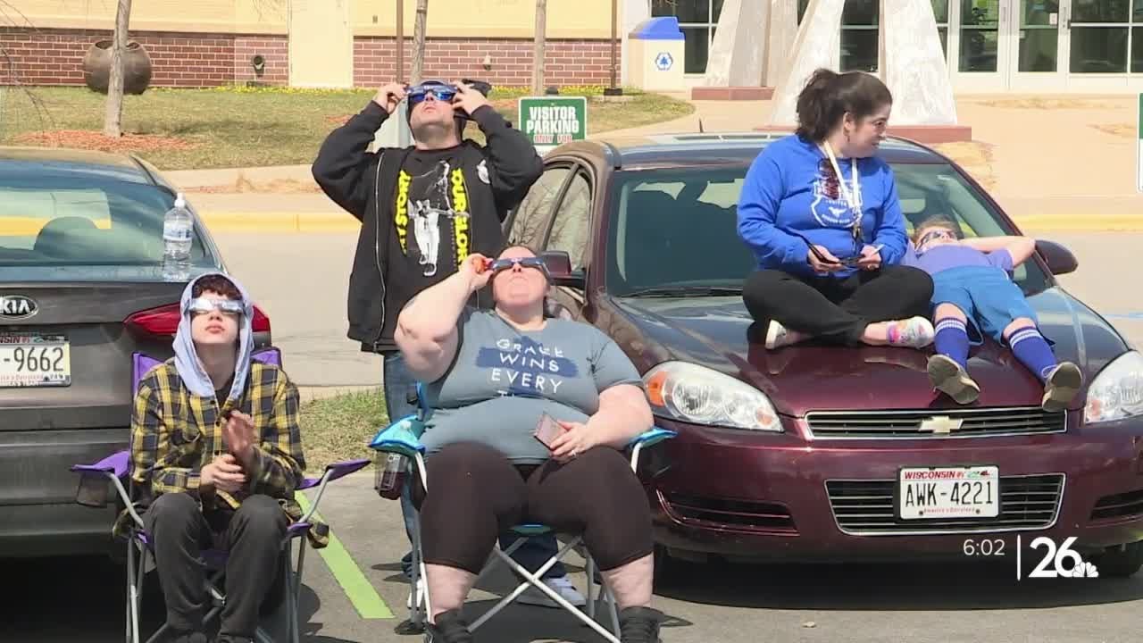Witnessing the wonders of the cosmos: Community gathers for Total Solar Eclipse