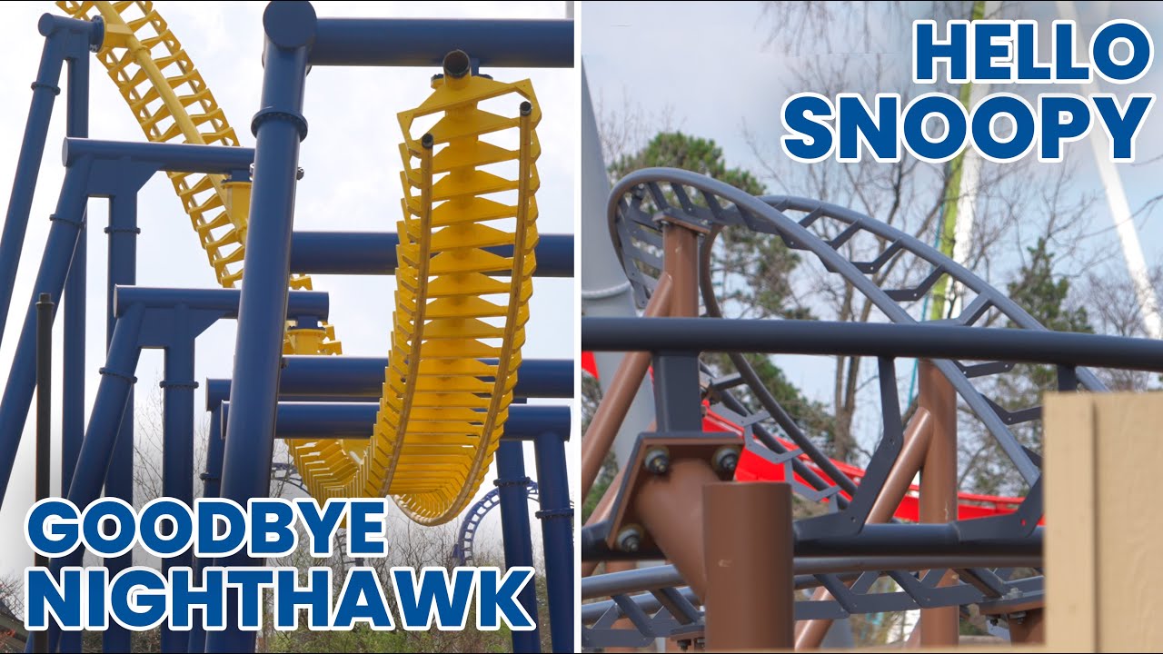 Everything New at Carowinds in 2025 | Nighthawk Removal, New Family Coaster, & More!