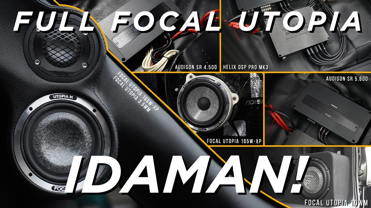 ABIS PASANG AUDIO 2 WAY 6 BLN LALU, LANGSUNG GASSS NAIK 3 WAY FOCAL UTOPIA🔥🔥🔥