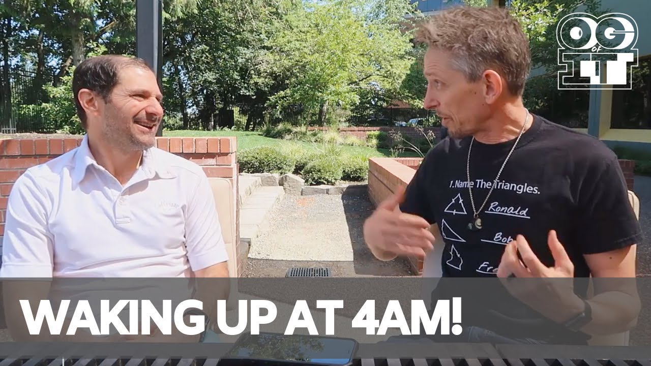 Why I Wake Up Early: How To Keep Good Habits | With Eric Bianchini from CBT Nuggets!
