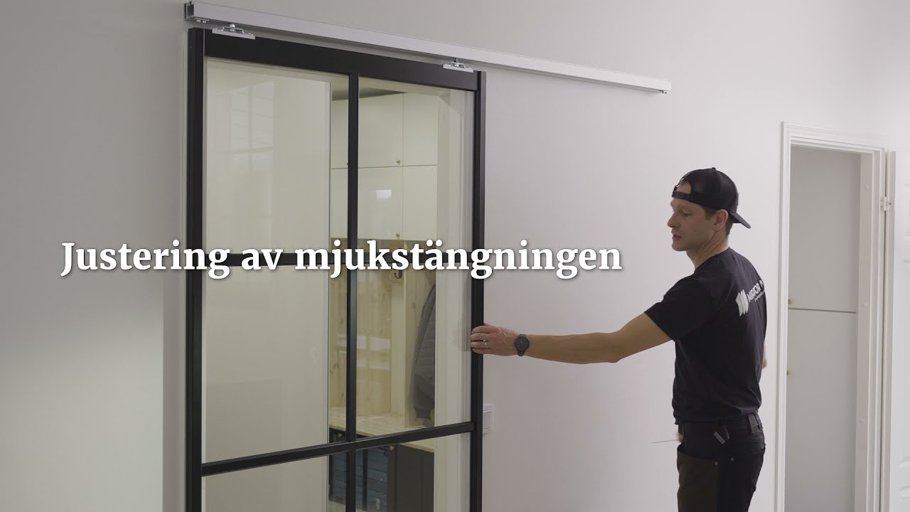 Mirror Line - Montering Av En Topphängd Rumsavdelare