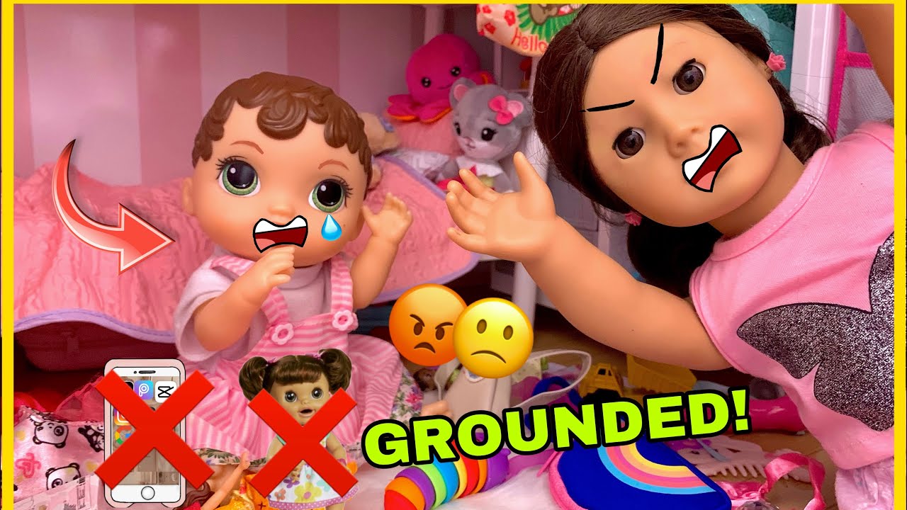 BABY ALIVE Zoe gets Grounded! 😤