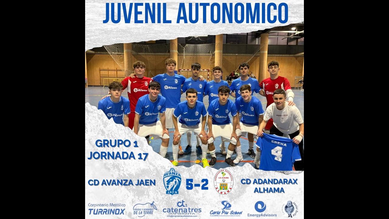 CD AVANZA JAEN 5-2 CD AD ANDARAX ALHAMA