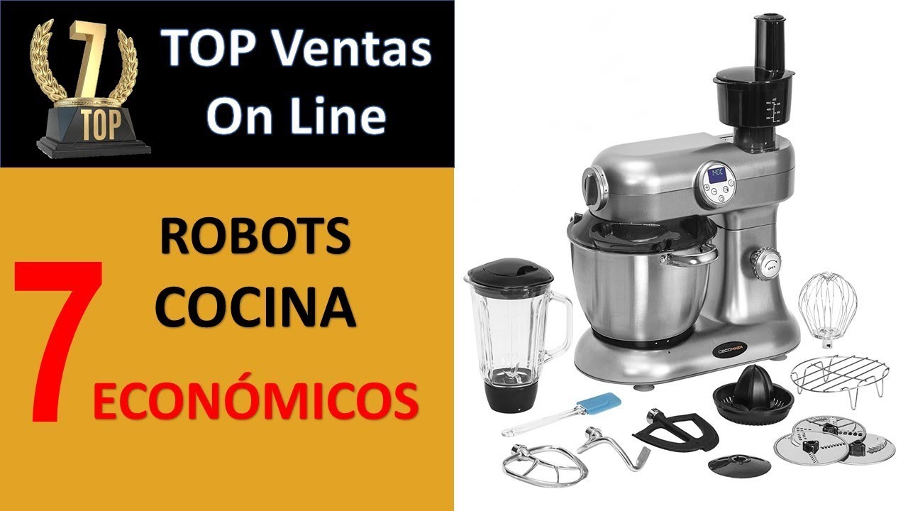 ☀️7 Mejores Robots de Cocina Baratos Programables y Multifunción☀️para Bebes❤️en Amazon [2019]