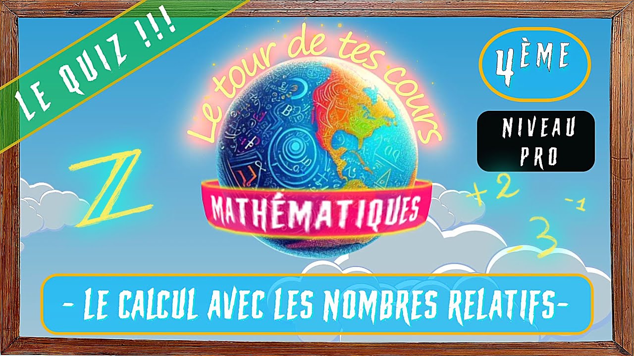 🏆Quiz spécial calcul avec les nombres relatifs (🔥pro🔥) : teste tes connaissances ! ✅