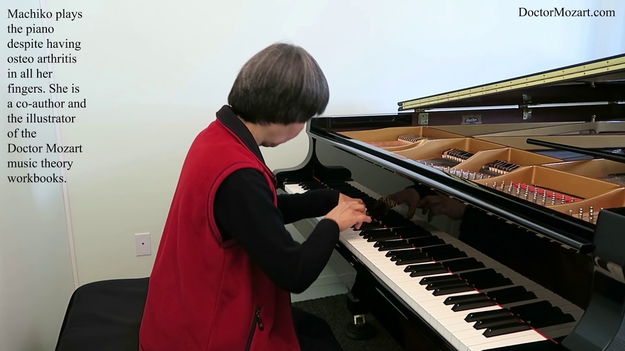 Chopin Waltz A Flat Major, Op 42: Machiko Yamane Musgrave plays classical music on the piano.