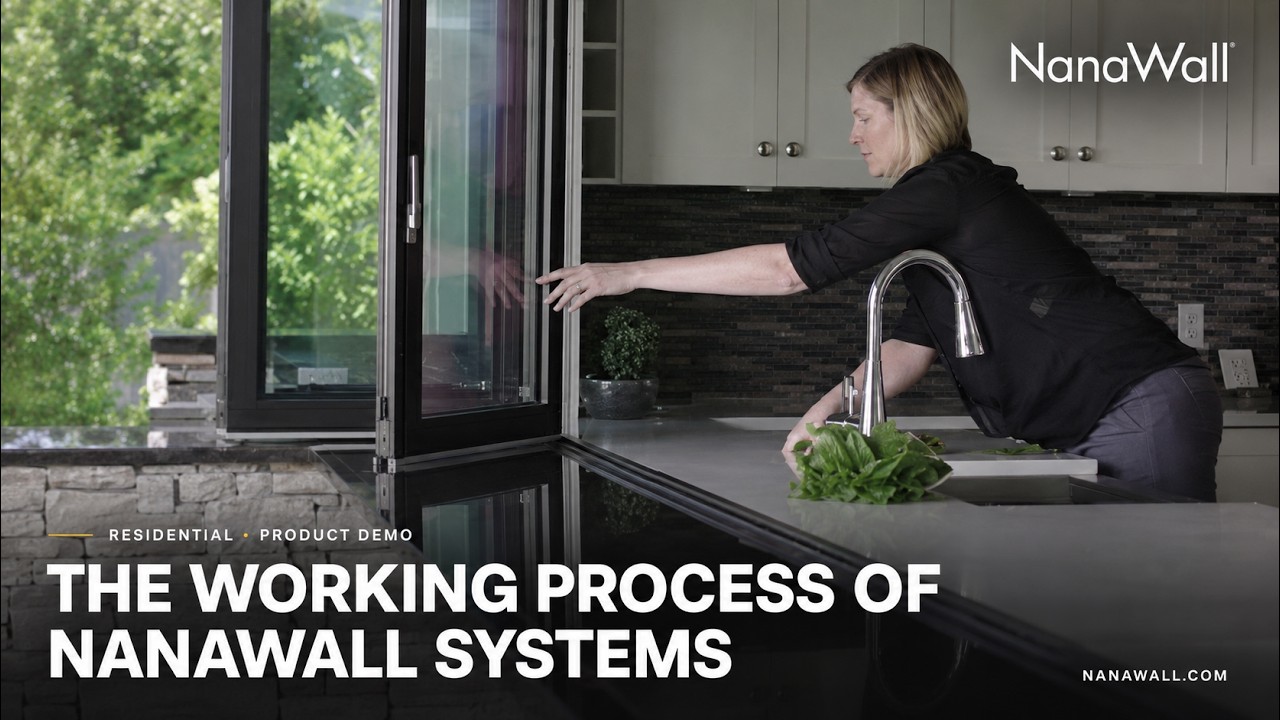 The Working Process Of NanaWall Systems | NanaWall