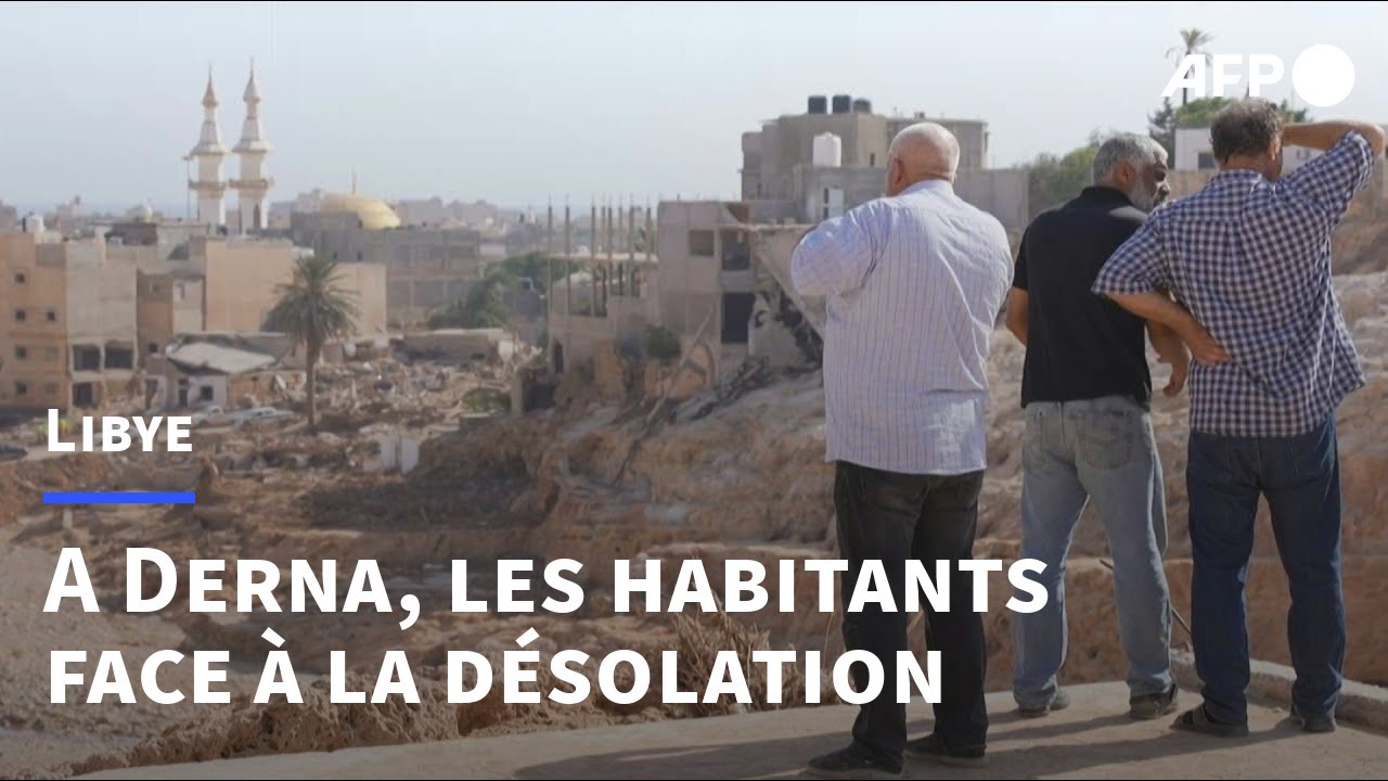 Libye: les habitants de Derna confrontés à un paysage de désolation | AFP