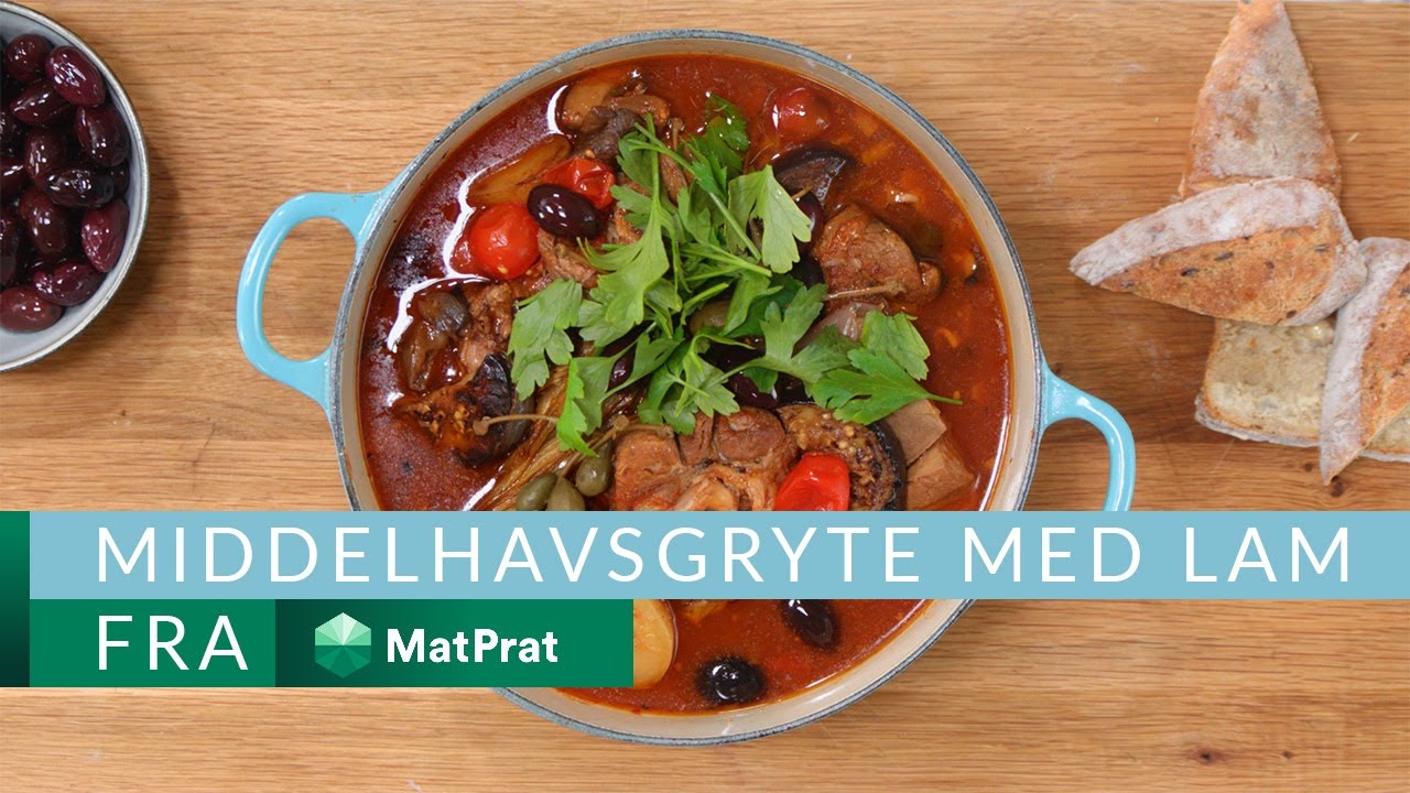 Middelhavsgryte med lam - kjapt og greit! | MatPrat