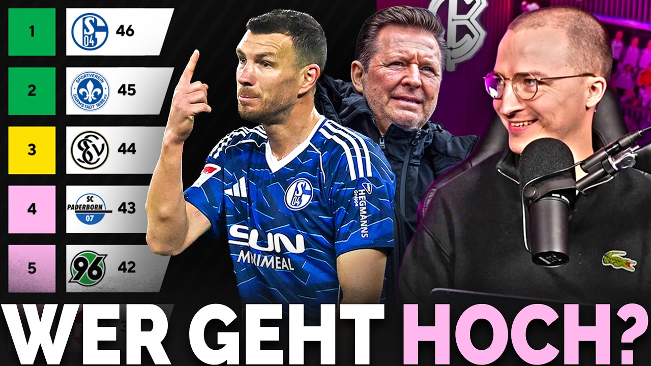 Schalke, 96 oder FloKo? Unsere Prognose für den Aufstiegskampf in Liga 2!
