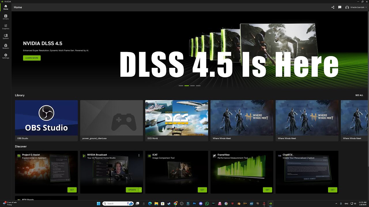 DLSS 4.5 уже здесь, как его активировать?