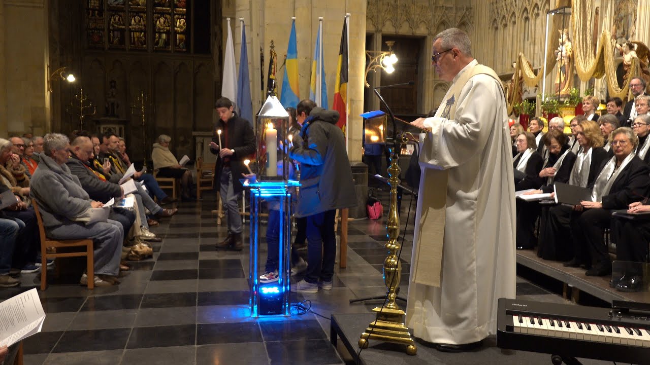 Viering Vredeslicht Tongeren 20 december 2025