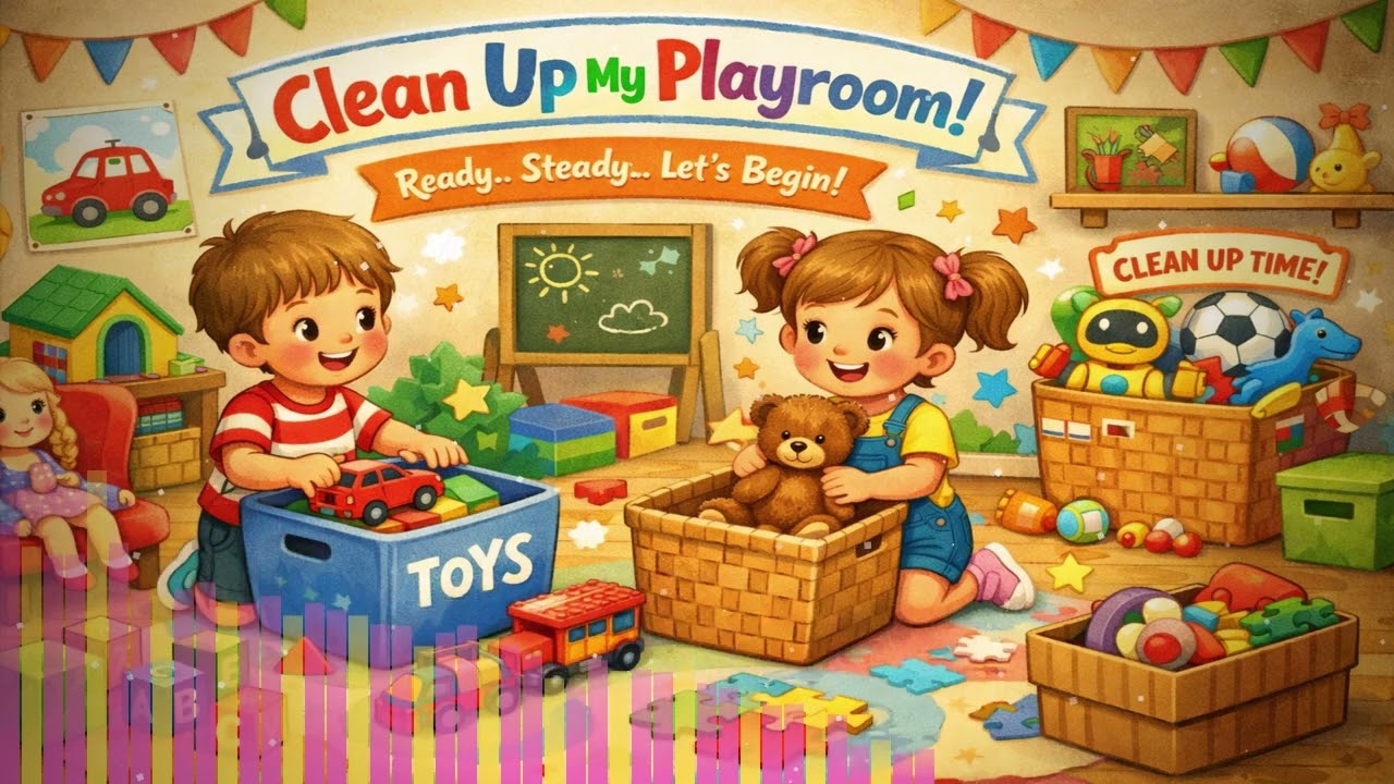 Clean Up My Playroom (Kids Songs)