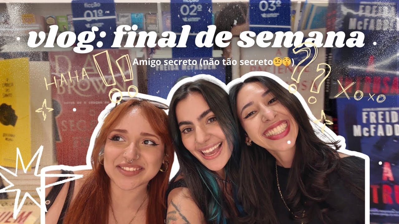Vlog amigo secreto (não tão secreto) + sushi + jacuzzi 
