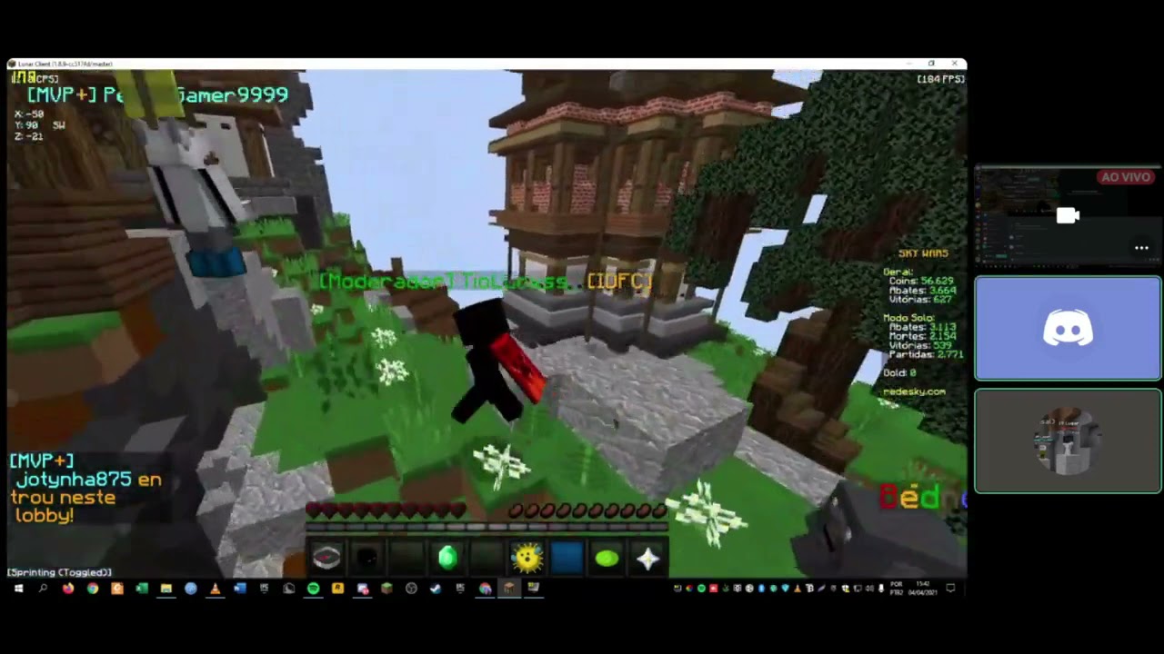 MODERADOR ME ENSINANDO A CONFIGURAR HACK PARA NÃO LEVAR BAN NA REDE SKY Ft. zyJoao