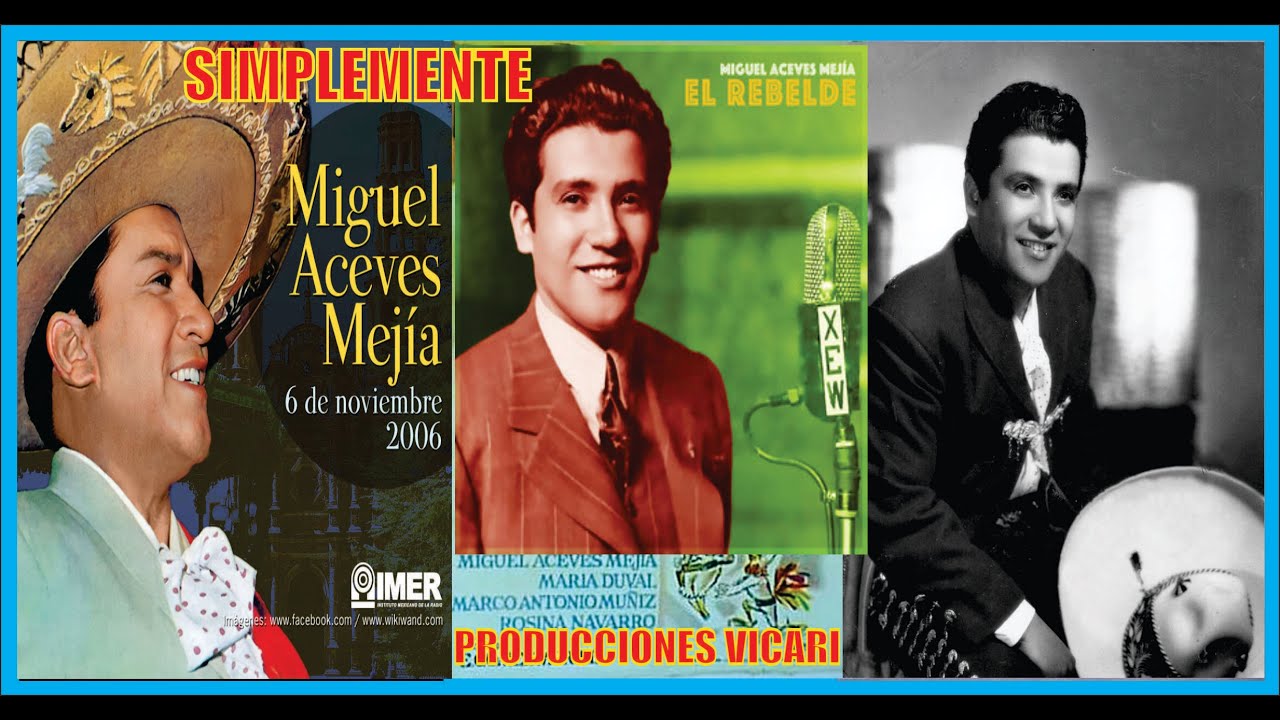 Simplemente-Miguel Aceves Mejia-Mexico-Producciones Vicari.(Juan Franco Lazzarini)
