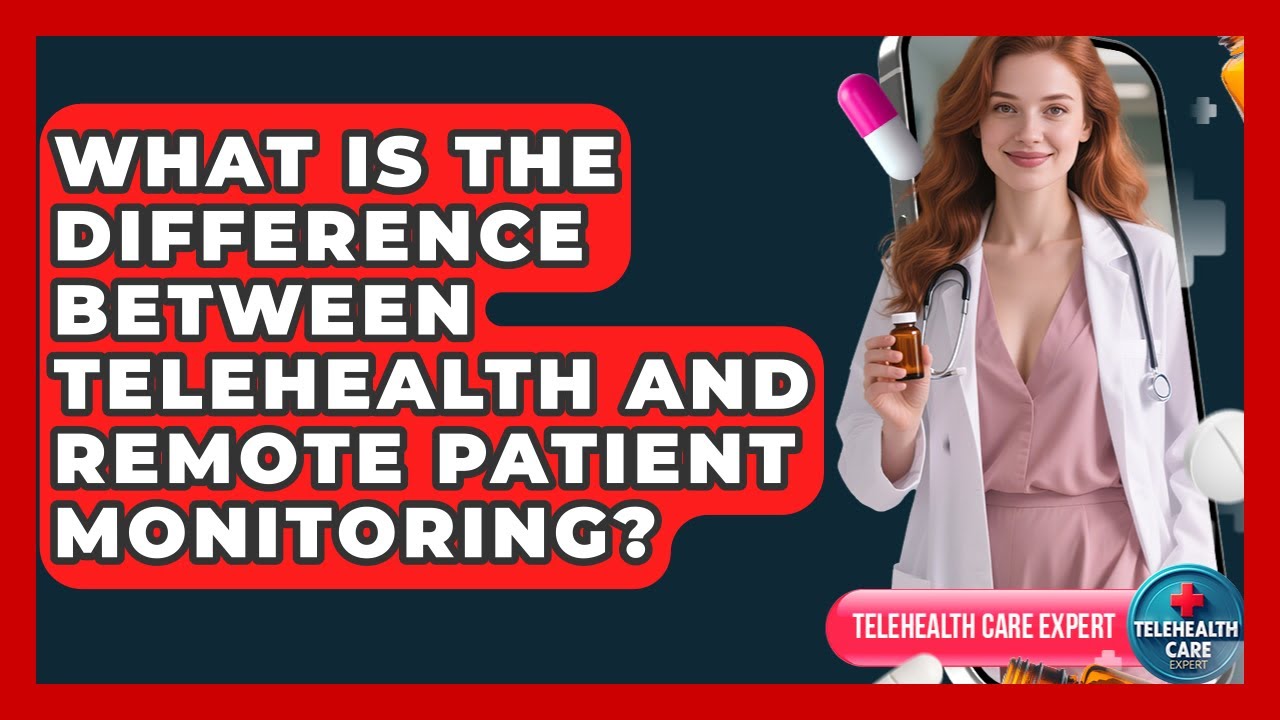 What Is the Difference Between Telehealth and Remote Patient Monitoring?