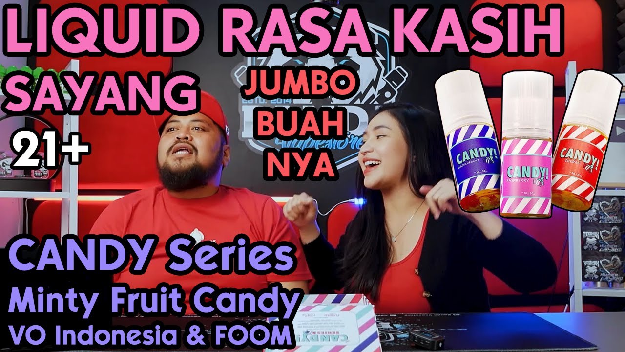 LIQUID PERMEN MINT SEGER | CANDY Series by VO Indonesia , FOOM , & Flooid