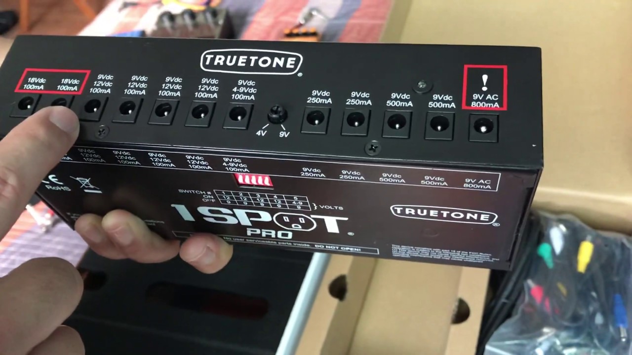 Unboxing fuente de poder 1 spot pro CS12