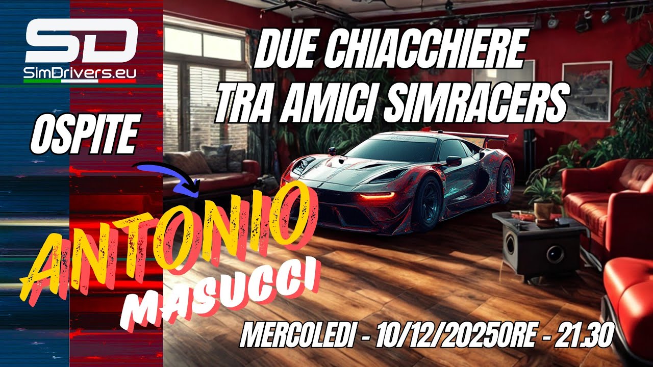 DUE CHIACCHIERE LIVE TRA AMICI - OSPITE ANTONIO MASUCCI! - LIVE!