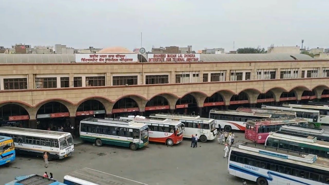 A Full Overview Of Amritsar Bus Stand.!