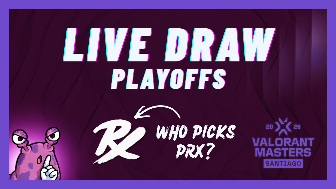 Sliggy Reacts to the MASTERS SANTIAGO Playoff LIVE DRAW