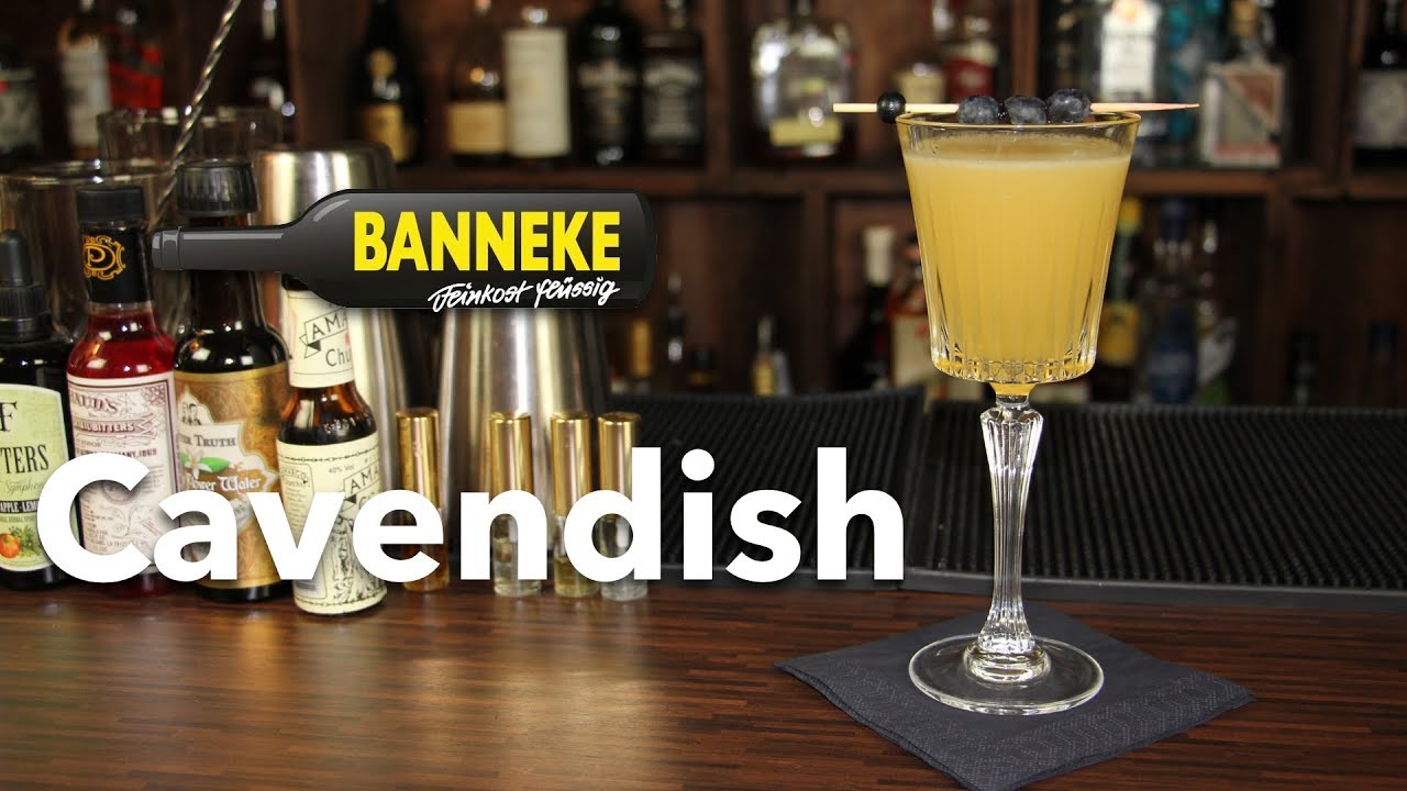 Cavendish - Rum Cocktail selber mixen - Sch&uuml;ttelschule by Banneke