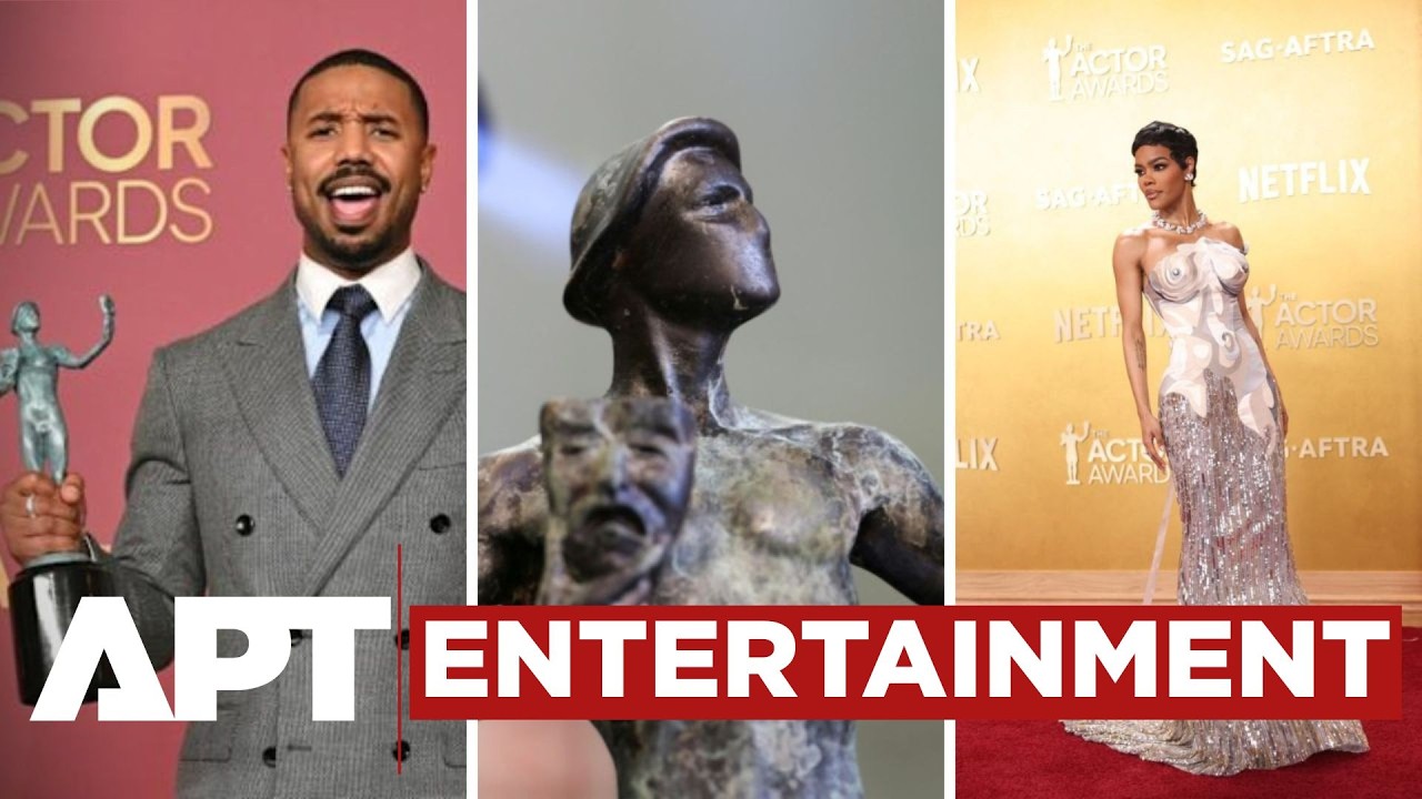 Michael B. Jordan, Teyana Taylor Lead SAG Actor Awards Red Carpet | APT