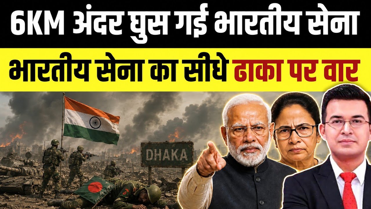 🚨 Indian Army penetrated 6 km inside, panic on the border | India Bangladesh Latest News