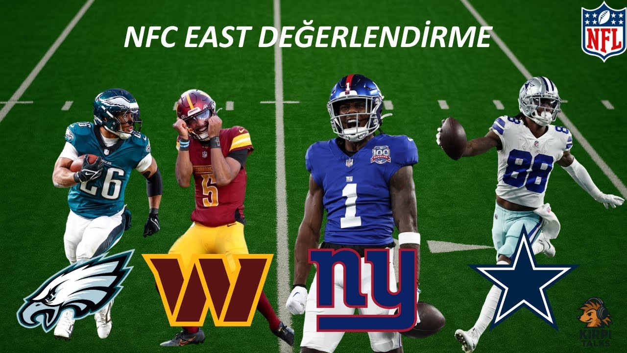 Kan Kaybeden Eagles, Commanders'dan Beklenti, Cowboys Play Off Aşkına, NFC East |  RedZoneTalks #1