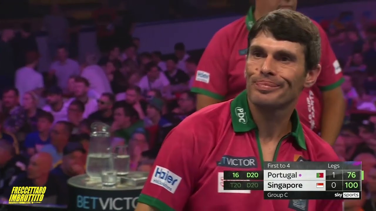 Portugal vs Singapore • World Cup of Darts 2025 Group Stage (Frankfurt) ITA