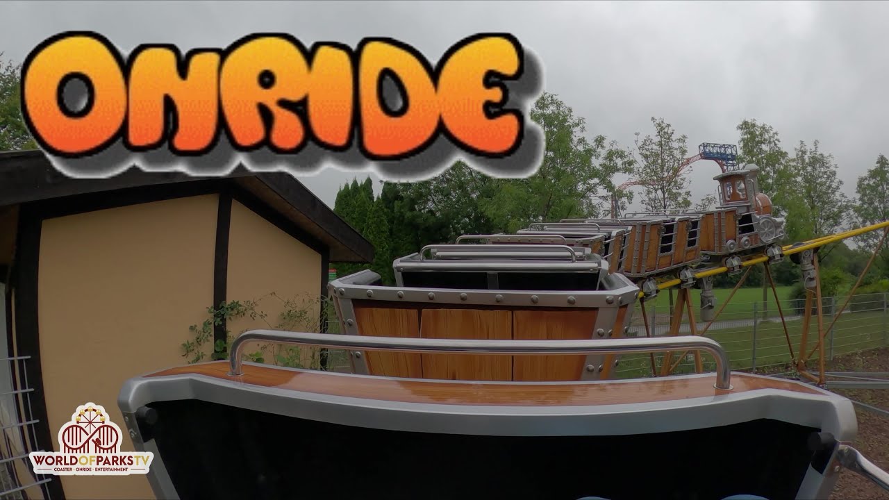 Flotter Otto - Skyline Park (Onride POV) Freizeitpark - Achterbahn – Mine Train Coaster – SBF Visa