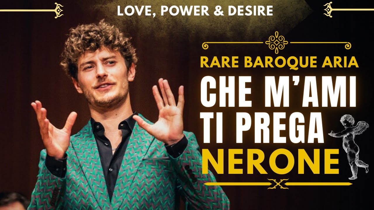 Jakub Józef Orliński – Baroque Rare Aria: Che m’ami ti prega (Nerone)