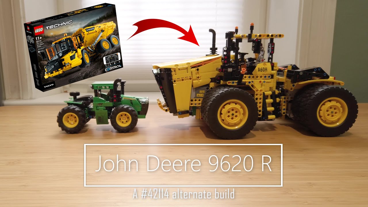 Lego Technic John Deere 9620 R with Grain Cart - A #42114 alternate build