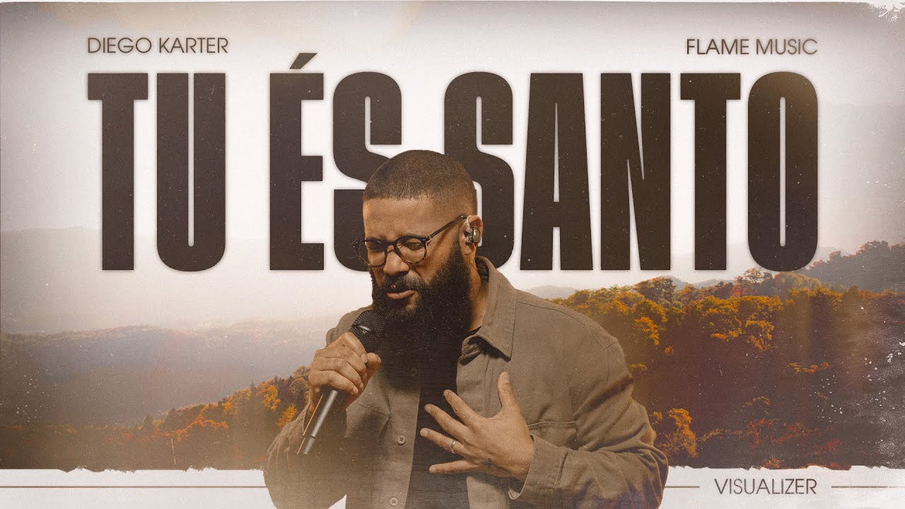 TU ÉS SANTO | Diego Karter e Flame Music (Visualizer)