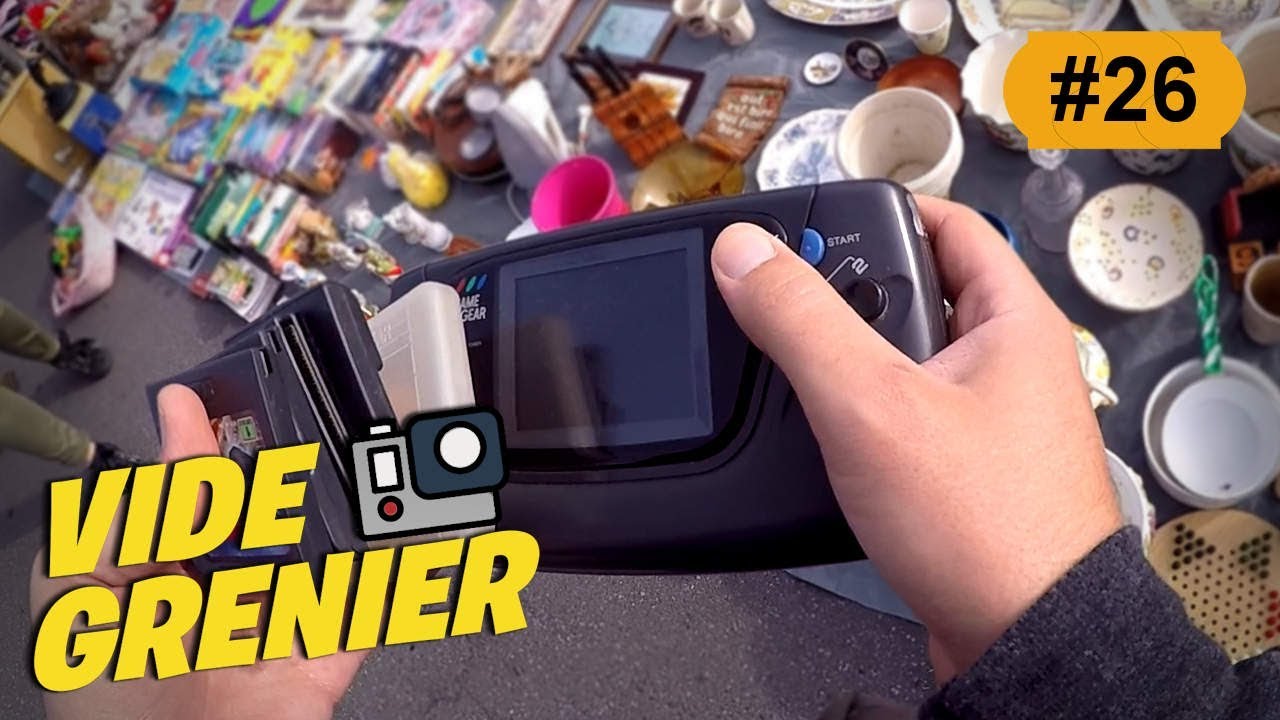 VIDE GRENIER : 2 consoles, des jeux ! Trouvailles incroyables !