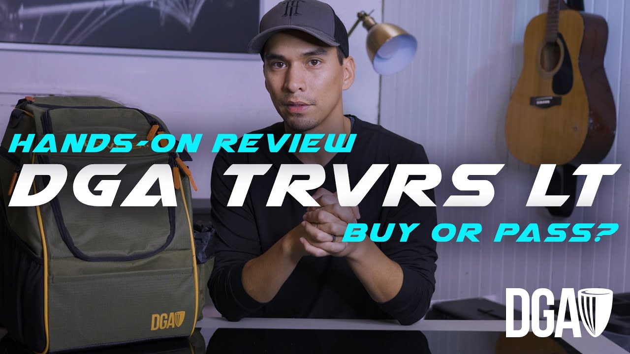 DGA TRVRS LT | Pros & Cons | Disc Golf Bag | Review Video