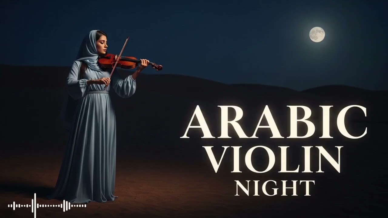 Arabic Violin Night – Cinematic Desert Chill & Peaceful Instrumental Music