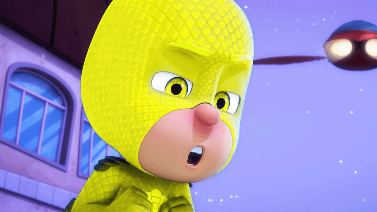 Yellow Gekko | Gekko's Stay-at-Home Sneezes | PICK YOUR FAV COLOR | PJ Masks Funny Colors