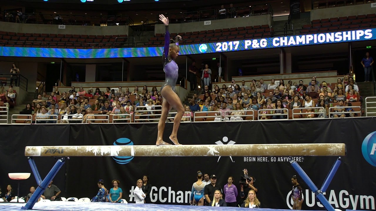 Trinity Thomas - Balance Beam - 2017 P&G Championships - Senior Women - Day 2